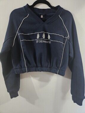 FP Movement Seeing Double Cropped Sweatshirt